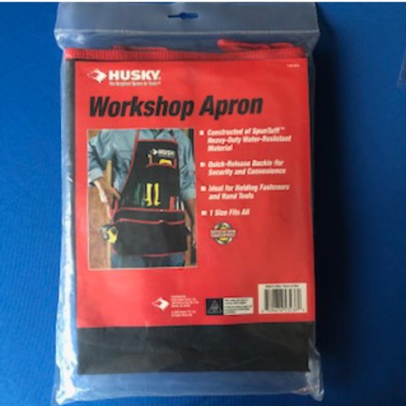 HUSKY WORKSHOP APRON ~ NEW IN PACKAGE~ - Picture 3 of 5